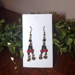 Handmade African Earrings! 100% of profits made are donated.
